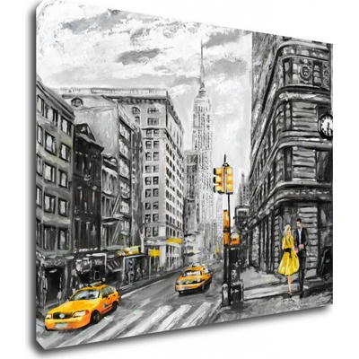 Impresi Obraz New York žlté detaily - 90 x 70 cm