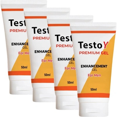 4 x Testoy Premium Gel - гел за ерекция 4x50мл