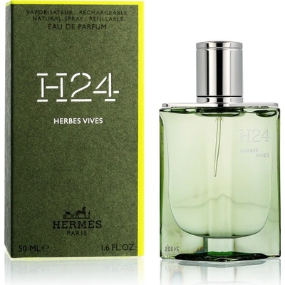 Hermès H24 Herbes Vives parfémovaná voda pánská 50 ml plnitelný flakon