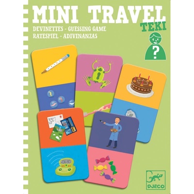 Djeco Mini Travel: Teki - Kdo jsem?