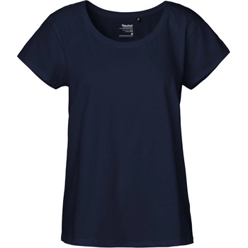 Neutral Dámske tričko Loose Fit z organickej Fairtrade bavlny Námornícka modrá