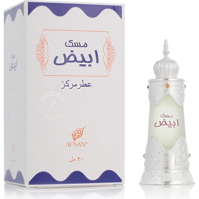 Afnan Musk Abiyad parfumovaný olej unisex 20 ml