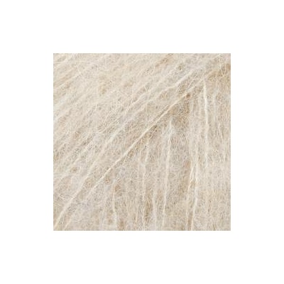 DROPS Brushed Alpaca Silk 04 - světlá béžová