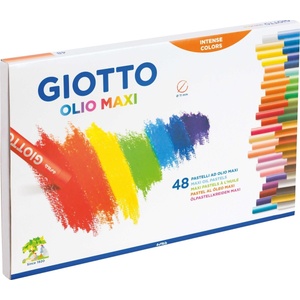 GIOTTO Olio Maxi Комплект маслени пастели Смес 48 бр (<![CDATA[F293200]]>)