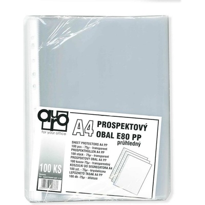 Auro Office E80 eurofolie A4, 80 µm, PP, hladké - 100 ks