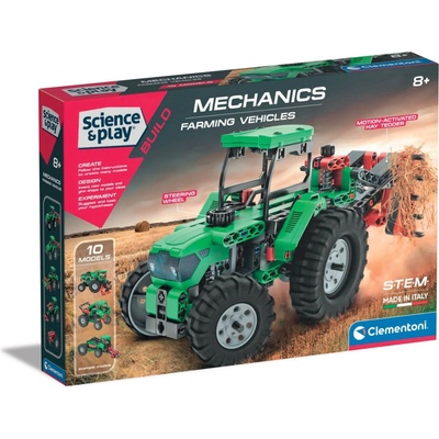Clementoni SCIENCE Traktor a zemědělská technika