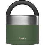 Qwetch Изолирана кутия за обяд с дръжка, 850ml - Matt Khaki