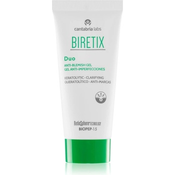 Biretix Treat Duo Anti-Blemish Gel коригираща възстановяваща антирецидивна грижа против несъвършенства на кожата и следи от акне 30ml