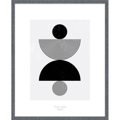 STYLER Рамка за снимки Kyoto 40 x 50 см сива (RA-15103)