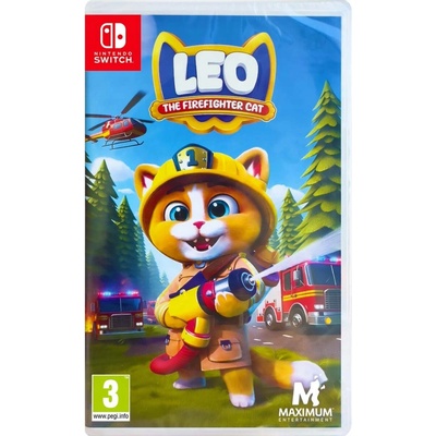 Leo the Firefighter Cat