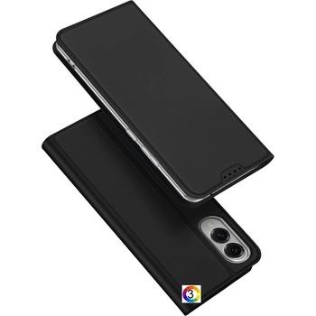 Samsung Galaxy S25 Edgeс DUX DUCIS Кожен Калъф и Протектор