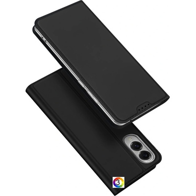 Samsung Galaxy S25 Edgeс DUX DUCIS Кожен Калъф и Протектор