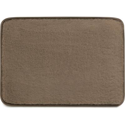 GEDY Постелка за баня GEDY Fuzzy, 40x60 см, светло гълъбово сиво (000096FY4060669)