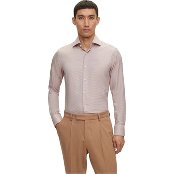 HUGO BOSS Риза Boss Men's Long-Sleeve Plain Shirt - Red