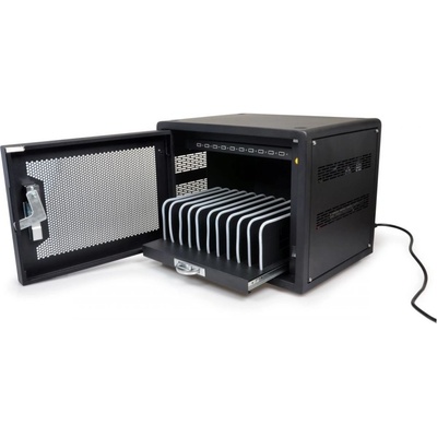 Port designs Port Connect držák na zeď pro Charging Cabinet 10 Units černý