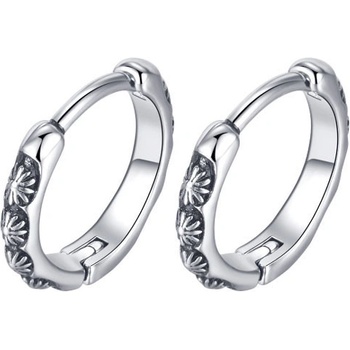 Steel Edge náušnice z chirurgickej ocele krúžky WJHE7