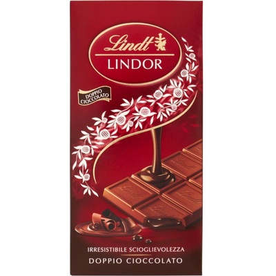 Lindor jemná Lindt mliečna a horká čokoláda 100 g