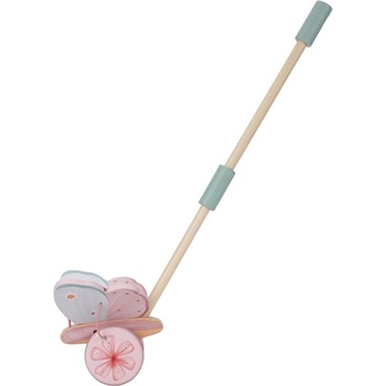 Little Dutch Играчка за бутане Little Dutch Fairy Garden - Пеперуда (LD7343)