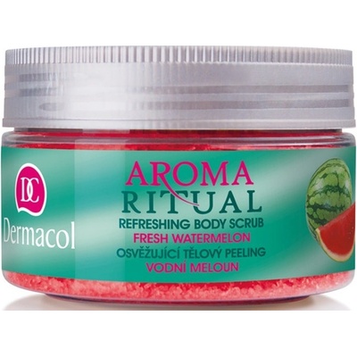 Dermacol Aroma Ritual Refreshing tělový peeling Fresh Watermelon 200 g