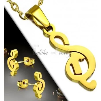 Image 1 of Talitha Комплект дамски бижута „Златен сол ключ