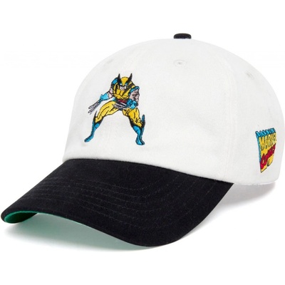 HUF x Marvel Wolverine Snapback Hat White