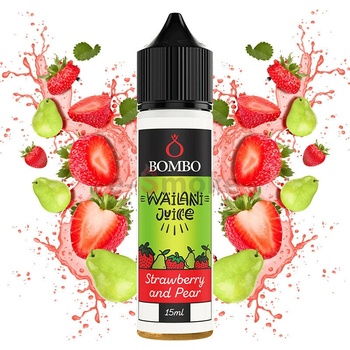 Bombo Wailani Juice S & V Strawberry and Pear 15 ml