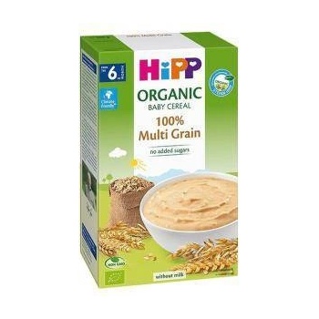HiPP Био инстантна безмлечна многозърнеста каша hipp, 6+ месеца, 200гр