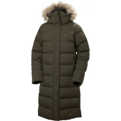 Helly Hansen Дамско палто Helly Hansen Women's Aria Long Parka Coat - Utility Green (102-4684-0412)