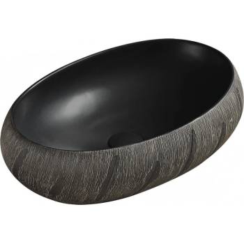 Mexen Abril 58x39 cm black/wood (22015866)