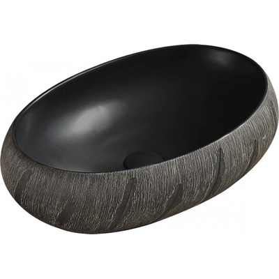 Mexen Abril 58x39 cm black/wood (22015866)