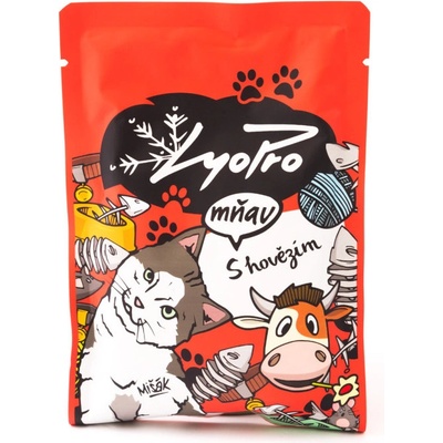 Lyopro CAT s Hovädzím mäsom 85 g