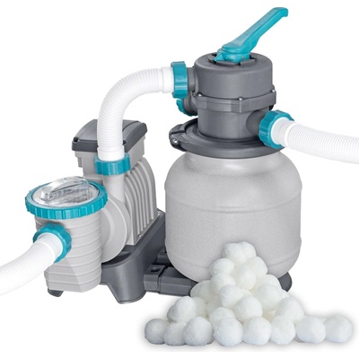 Bestway 58497 Profi Evo 6056 l/hod s kuličkami Fiber Ball 500 g