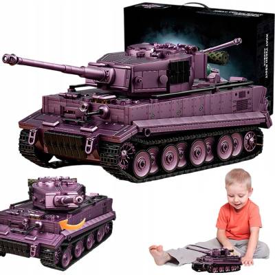 Bedee Tank na diaľkové ovládanie s pohyblivou vežou