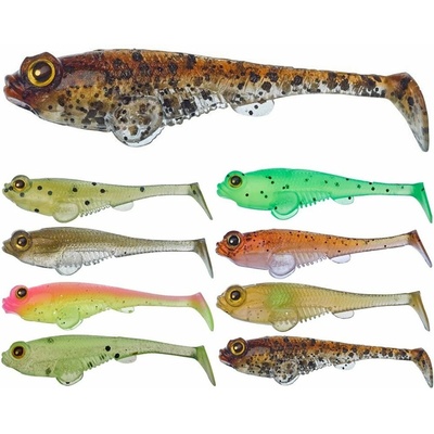 Gunki Gumová nástraha Riper Rockstar 4,5cm - Rockstar 4,5cm Yellow Bug 8ks