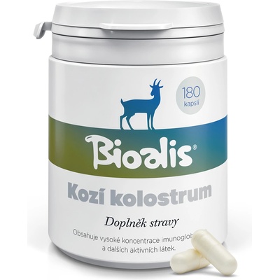 Bioalis kozí kolostrum 180 kapslí – Zboží Mobilmania