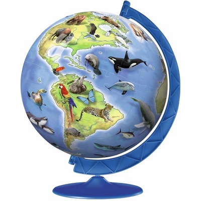 Ravensburger 3D puzzleball Ohrožené druhy 180 ks