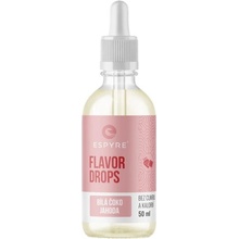 Espyre Flavor Drops biela čokoláda/jahoda 50 ml