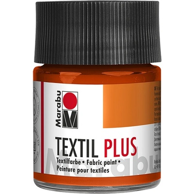 Marabu farby na textil Plus 50 ml červenooranžová