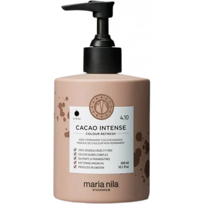Maria Nila Colour Refresh Cacao Intense 4.10 maska s farebnými pigmentami 300 ml