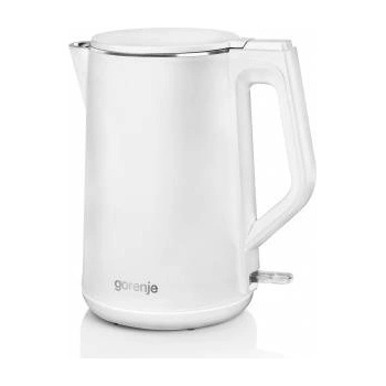 Gorenje Kettle K15DWW Electric, 2200 W, 1.5 L, Plastic + metal, 360° rotational base, White