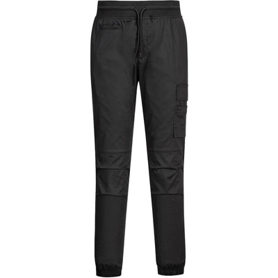 Portwest C074 Chefs Joggers strečové nohavice čierne 3XL