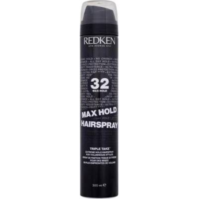 Redken Triple Take 32 Max Hold Hairspray лак за коса с изключително силна фиксация 300 ml за жени