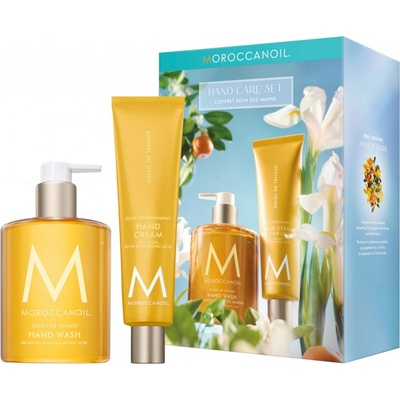 Moroccanoil Hand Care Set - Tekuté mýdlo 360 ml + krém na ruce 100 ml Dárková sada