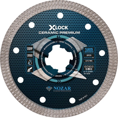 Nozar Rezný kotúč 125 x 1,4 mm 6680024