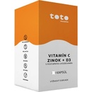 Toto Vitamín C + Zinok + D3 90 kapsúl