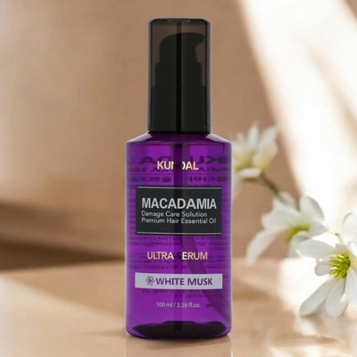 Kundal Macadamia Ultra Serum Vlasové sérum White Musk 100 ml