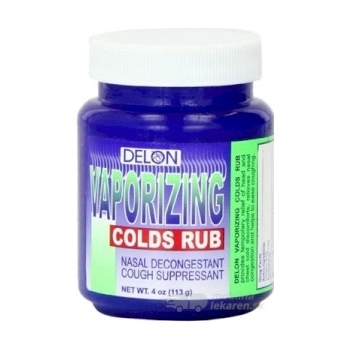 Delon Vaporizing Colds Rub masážny balzam 113 g