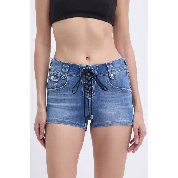 Miss Sixty Дънков къс панталон Miss Sixty JJ3240 DENIM SHORTS в синьо с изчистен дизайн със стандартна талия 6L2JJ3240000 (6L2JJ3240000)