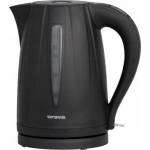 Orava VK-3727 rapid boil kettle, 1850-2200 W, 1.7 l, automatic shut-off, black Електрически кани