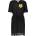 Moschino Къса рокля за жени love moschino, Черен (w-v-e00-80-s-2655_nero_c74)